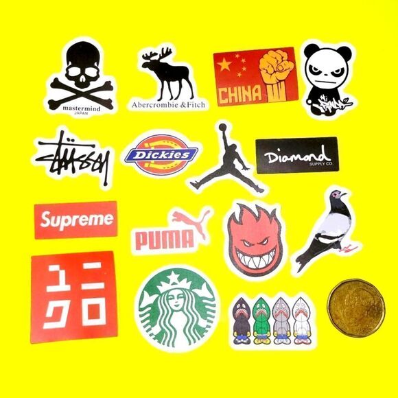 3/$20 brand new 15pcs waterproof stickers - Picture 1 of 1